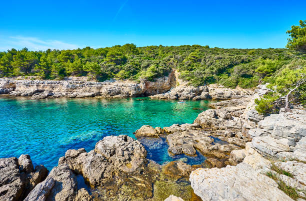 istock Famous Seagull Rock at Pula Cave - Istria - Croatia 1402814639