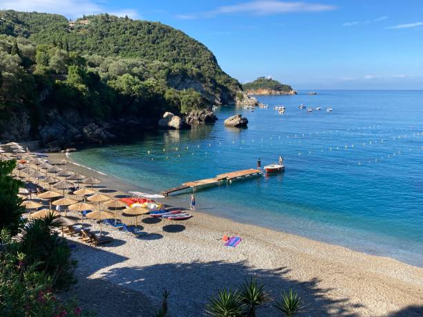 istock Greece - Corfu - liapades beach 1402815794