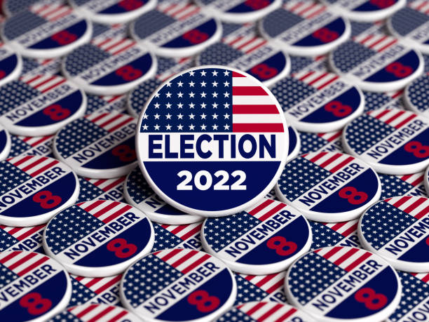 istock American 2022 election badges. 1402816249