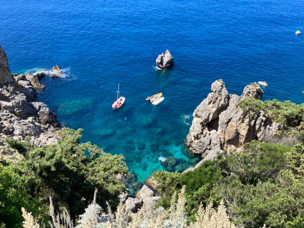 istock Greece - Corfu - Paleokastritsa. 1402817790