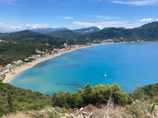 istock Greece- corfu- agios georgios beach 1402820295