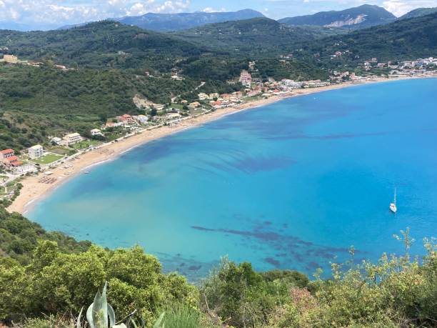 istock Greece - Corfu - Agios Georgios beach 1402820297