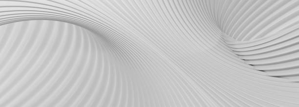 istock 3d white background of rounded smooth surfaces as an architectural concept, empty space for advertising, photo wallpaper, cover for a presentation on the theme of a modern city. 3d rendering 1402827277