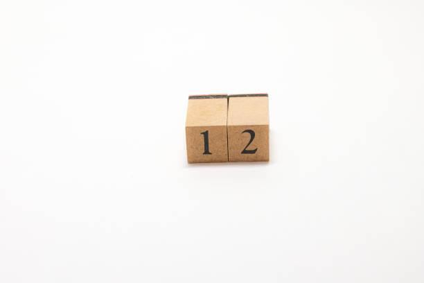 istock Wooden block numbers 1402830636
