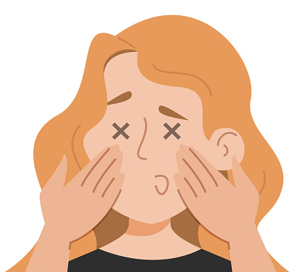 Vision Problems Animation Vision Loss Vector Isolated Problems With Vision Stock Illustration ...