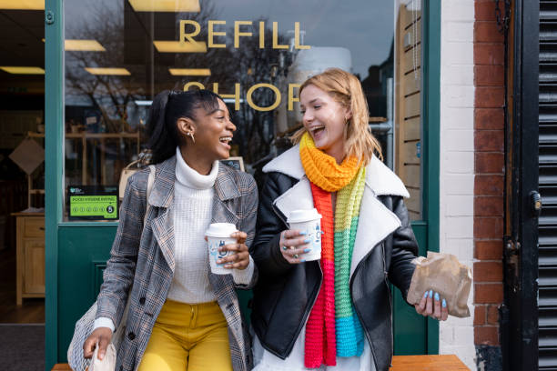 istock Best Friends Grabbing a Coffee 1402852394