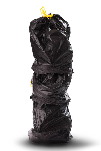 istock Three bags of garbage on top of each other 1402856688