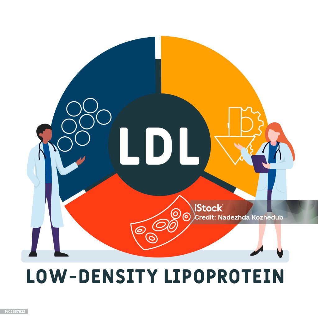 Ldl Definition Ldl Lowdensity Lipoprotein Acronym Stock Illustration - Download Image ...
