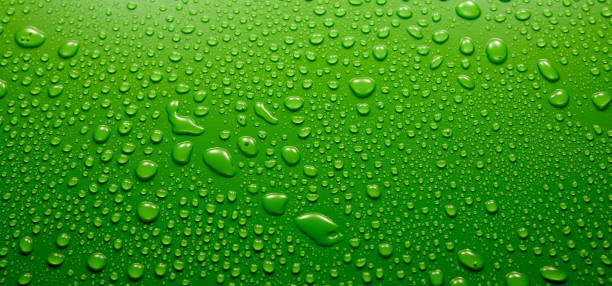 istock Small drops of spilled water 1402858183