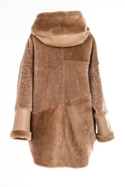 istock Expensive fur coats collection on a mannequin. 1402859845
