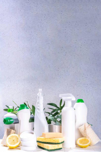 istock Organic cleaning products 1402860697