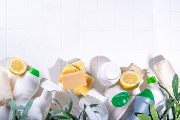 istock Organic cleaning products 1402860705