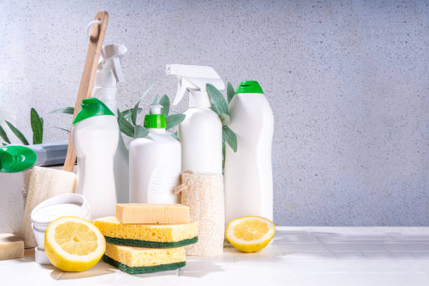 istock Organic cleaning products 1402860759