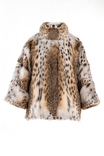 Expensive fur coats collection on a mannequin.