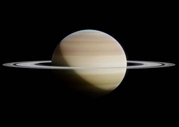 Saturn - angle2 Super high quality (67 Megapixels!) physically correct and photorealistic Jupiter with the rings. Don't forget to check the other angles in this collection. hubble space telescope photos stock pictures, royalty-free photos & images
