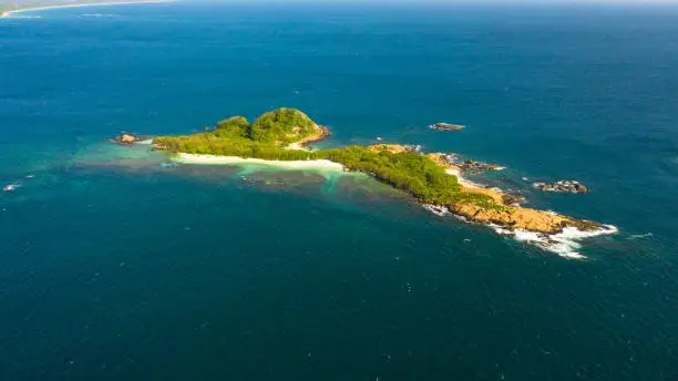 Photo of Tropical Pigeon Island. Sri Lanka.
