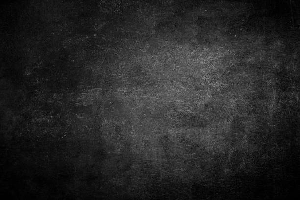 istock Blank wide screen Real chalkboard background texture in college concept for back to school panoramic wallpaper for black friday white chalk text draw graphic. Empty surreal room wall blackboard pale. 1402871177