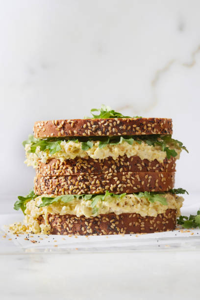 istock Classic Creamy Egg Salad Sandwich 1402872310