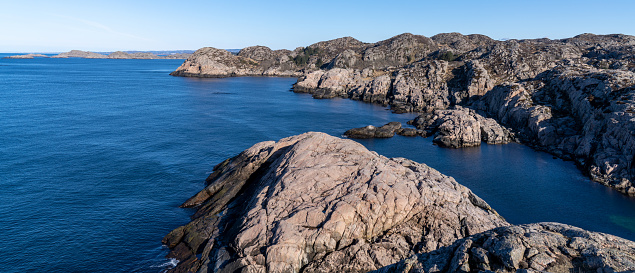 Lindesnes, Norway's southernmost point, North Sea