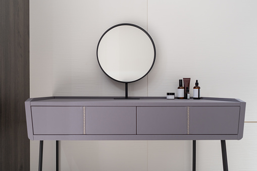 Modern home decoration style of simple dressing table in bedroom