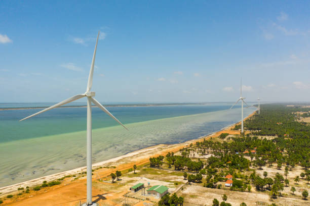 istock Wind power plant in Sri Lanka. 1402891788