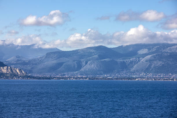 istock Sicily sea view, island, Italy. Palermo 1402893251