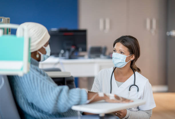 cancer patient - chemotherapy drug imagens e fotografias de stock