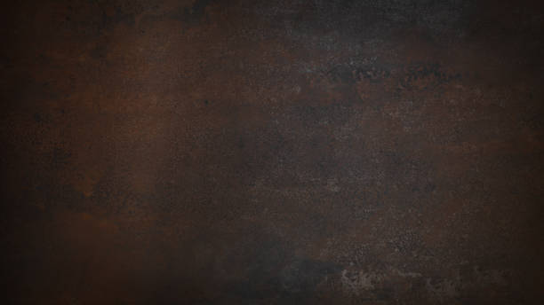 istock Grunge rusty dark metal stone background texture 1402897701