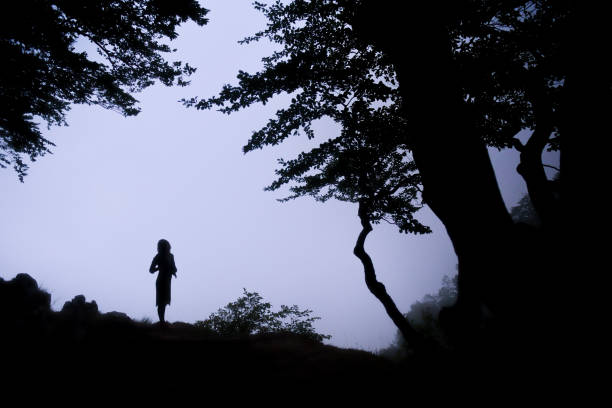 istock Silhouette of e person 1402914102