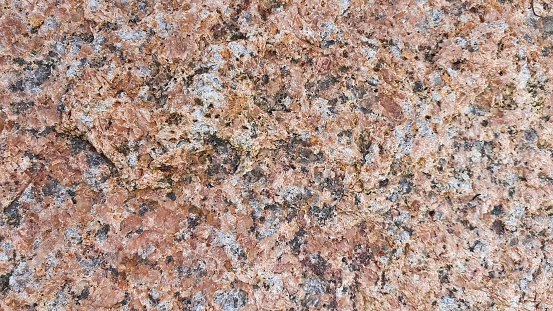 Close up of texture on granite