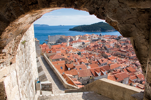 Roofs of the old town of Dubrovnik