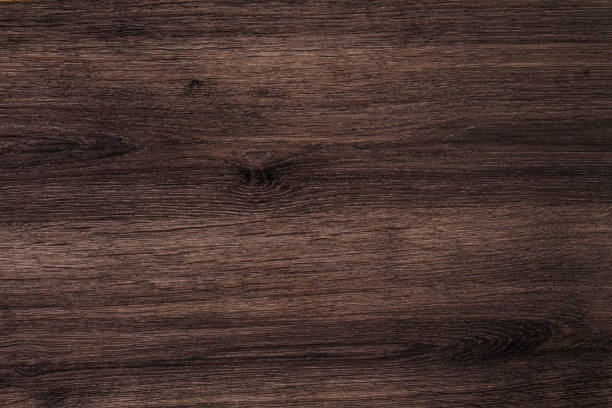 Dark wood texture background directly above stock photo