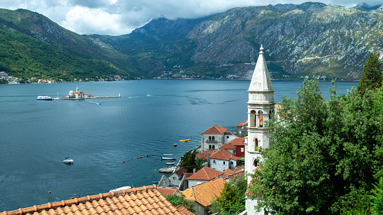 Old town Perast at Kotor Bay (Boka), Montenegro