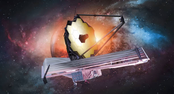 istock JWST in outer space. James Webb telescope far galaxy explore. Sci-fi space collage. Astronomy science. Elemets of this image furnished by NASA 1402927406