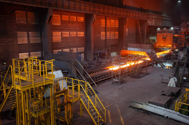 istock Metallurgical factory 1402928845