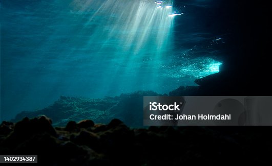 istock Lights underwater 1402934387