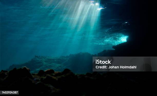 Lights Underwater Stock Photo - Download Image Now - Sea, Underwater, Deep
