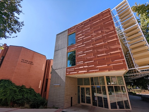 Los Angeles, California - June 12, 2022: The Herb Alpert School of Music at UCLA