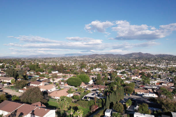 istock Drone Shot of Vista, CA 1402951567