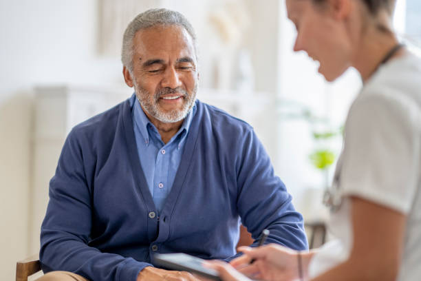 istock Senior Receiving Homecare 1402962407