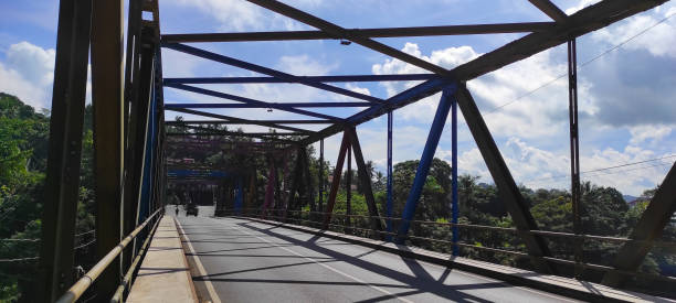 istock Painted bridge - stock photo 1402968256
