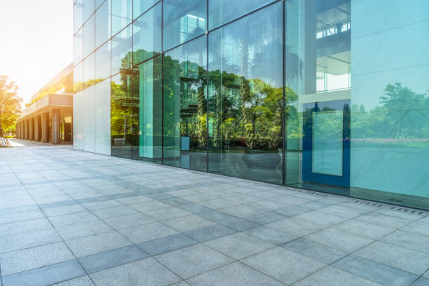 istock modern office building outdoors in the downtown 1402975048