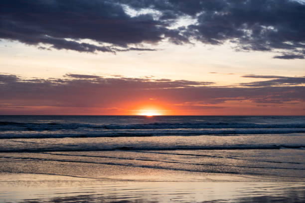 istock Sunset on the Beach in Costa Rica 1402976710