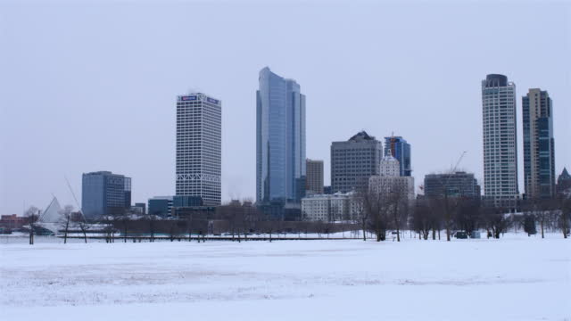 Milwaukee, WI in the winter