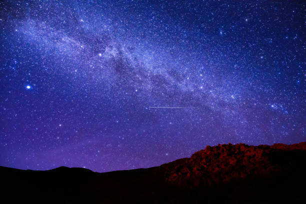 istock Milky way starry night sky in Mauna Kea Hawaii 1402990754
