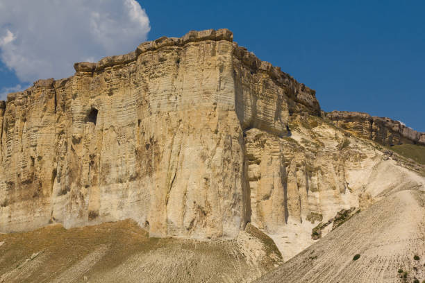 istock closeup white rock  peak crimea ukraine 1403001895