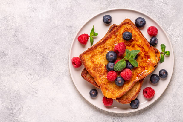 istock French toast with blueberries, raspberries, maple syrup 1403002230