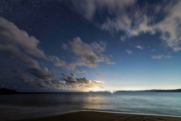 istock The night sky at the beach 1403003439
