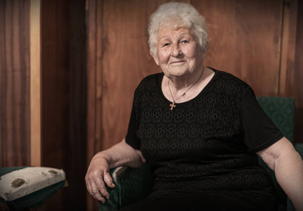 Beautiful Senior Woman Portrait