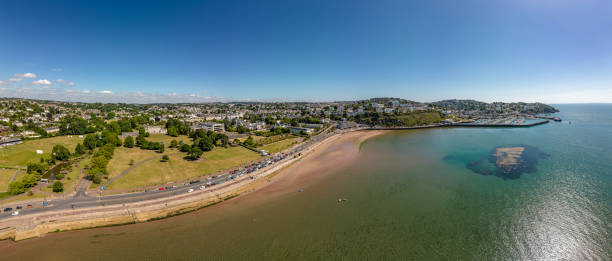 istock Panorama of Torquay promenade 1403012886